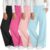 Custoneei 4 Pack Girls Wide Leg Sweatpants, 4-Color, 5-6 Years