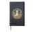 Cute Alpaca Vibes Travel Adventure Art Hardcover Journal, Black