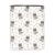 Cute Baby Raccoon Book Sleeve with Zipper Front Pocket for Hardcover