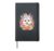 Cute Baby Wolf Wildlife Lover Adorable Forest Animal Decor Hardcover Journal, Black