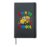 Cute Back To School School Bus Student Hardcover Journal, Black