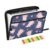 Cute Cartoon Axolotl Expanding File Folder with 13 Pockets, Zipper Accordion Filing Folders Document Organizer with Tabs for Office,School,Home