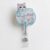 Cute Cat Fishbowl Shaker Badge Reel, Jellyfish Retractable ID Holder for Nurses, Teachers, Doctors, Midwives, Students and Office Staff, Cat Lover Work Badge Accessory, Birthday Appreciation Gift