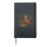 Cute Cat Pumpkin Fall Spooky Season Halloween Men Women Hardcover Journal, Black