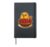 Cute Chick Spaghetti Pasta Lover Hardcover Journal, Black