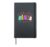Cute Crayon Apple Pencil Teacher Kid Back to School Supplies Hardcover Journal, Black