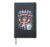 Cute Crazy Cleaning Lady Funny Housekeeper Cleaner Hardcover Journal, Black