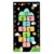 Cute Educational Hopscotch Kids Room Rug with Numbers ABC Alphabet, 71″x31.5″ Boys Girls Play & Learning Rugs for Bedroom Playroom Classroom, Baby Play Area Nursery Carpet Rug, Black