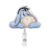 Cute Eeyore Badge Reel Hospital ID Retractable Holder with Clip for MD