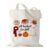 Cute Fall Canvas Tote Bag Book Lovers Gifts for Women Aesthetic Fall Season