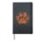 Cute Fall Dog Paw Print Pets Autumn Leaf Puppy Thanksgiving Hardcover Journal, Black