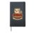 Cute Ferret Spaghetti Pasta Lover Hardcover Journal, Black