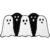 Cute Ghost Halloween Bathroom Rug 18×36 Inch, Cool Halloween Bathroom Decor