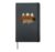Cute Ghost Spooky Fall Teacher Kindergarten Halloween Hardcover Journal, Black