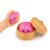 Cute Glitter Dumpling Squishy Stress Toy 1-Pack, Soft Sensory Squeeze Fidget for Teens & Adults, Stretchy Anxiety Relief Squishy with Storage Box