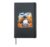 Cute Halloween Costume Penguin Bat Pumpkin Trick Or Treat Hardcover Journal, Black