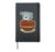 Cute Hammerhead Spaghetti Pasta Lover Hardcover Journal, Black