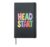 Cute Head Start Teacher Appreciation Design Hardcover Journal, Black