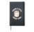 Cute Hedgehogs Feeling A Little Prickly Today Hedgehog Hardcover Journal, Black