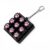 Cute Keyboard Fidget Toy, Portable Keyboard Clicker Fidget, Mini Keyboard Keychain for Anxiety Relief & Focus, Stress Relief Gift for Adults Teens, Ideal for Office School Travel（Dog’s Paw） (Black)