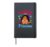 Cute Latina Princess Hispanic Heritage Spanish Little Girl Hardcover Journal, Black