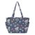 Cute Mermaid Blue Tote Bag Womens Large Quilted Casual Shoulder Bag