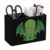 Cute Monster Greencthulhu Desk Organizer PU Leather Caddy Holder