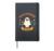 Cute Penguin Halloween Ghost Costume Funny Animal for Kids Hardcover Journal, Black