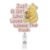Cute Pooh Bear Badge Reel Hospital ID Retractable Holder with Clip for RN