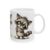 Cute Raccoon Mug – 15oz Ceramic Coffee Cup with Expressive Woodland Art – Raccoon Lover Gift for Women & Men – Charming Animal Mug for Home or Office