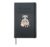 Cute Raccoon Wrapped Blanket Plans Canceled Sarcastic Hardcover Journal, Black