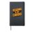 Cute READING MY CARDIO Library Literacy Coach Possibilities Hardcover Journal, Black