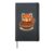 Cute Red Panda Spaghetti Pasta Lover Hardcover Journal, Black