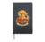 Cute Retriever Spaghetti Pasta Lover Hardcover Journal, Black