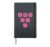 Cute Science Icons Chemistry Physics Biology Set Hardcover Journal, Black