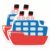 Cute Ship Magnets – Cruise Boat Ferry Fridge Decor – Toddler Nursery Locker Whiteboard Magnet Set – 2 Pack – 5″ Design – Sticks to Fridges, Lockers, Toolboxes & More – Made in USA – AQM29920