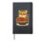 Cute Tiger Spaghetti Pasta Lover Hardcover Journal, Black