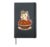 Cute Unicorn Spaghetti Pasta Lover Hardcover Journal, Black