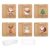 Cute Wooden Snowman Wallet – 6 Piece Christmas Tree Money Holder