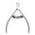 Cuticle Scissors, Stainless Steel, Nail Trimmer, Nippers