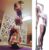CUTPOIY Spinning Pole Dancing Pole Adjustable Fitness Pole, 45mm Heavy-Duty Portable Dance Pole Kit for Beginner/Professional Dancer, Easy Setup, Silver-3.2M-3.4M/10.5ft-11ft