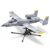 CUUSMET A-10 Warthog Building Block Set, Cold War/WW2 Military Jet Fighter Model with Display Stand, Historical Aviation Display for Aircraft and History Enthusiasts, Gift for Kids Ages 6+