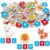 CVC Magnets Word Games,Fridge Magnets for Kids, 129Pcs Magnetic Letters