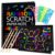 Cvvdycago Scratch Paper Art Crafts Stocking Stuffers for Kids Teens 2 Pack