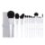 CVXSDFI 14 Pieces of Plain Brocade Makeup Brush Set Full of Eye Shadow Powder Blusher Beauty Tools