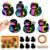 CY2CSIDE Halloween Ducks Scratch Cards – 60PCS Halloween Duckies Ornament Scratch Card Gift Set for Kids DIY Duck Magic Arty Rainbow Color Craft Scratch Kit for Kids School Party Activity Party Favors
