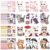 CY2SIDE 36PCS 9.8 in Big Size Dress Up Kitten Sticker for Girls Cat Lovers