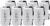 CYHWHYSI Aa Ion 1.2V Ni DC & Pack 2200Mah Batteries with Tabs for Portable Device Power Tools 8 Pieces