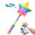 CZFDHP Credit Card Wand, Magic Wand Credit Card Holder, 1 Piece Rainbow Color Design Contactless Payment Solution for Daily Shopping and Theme Park Visits