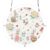 CZXW Working Rabbits Acrylic Puzzle Suncatcher